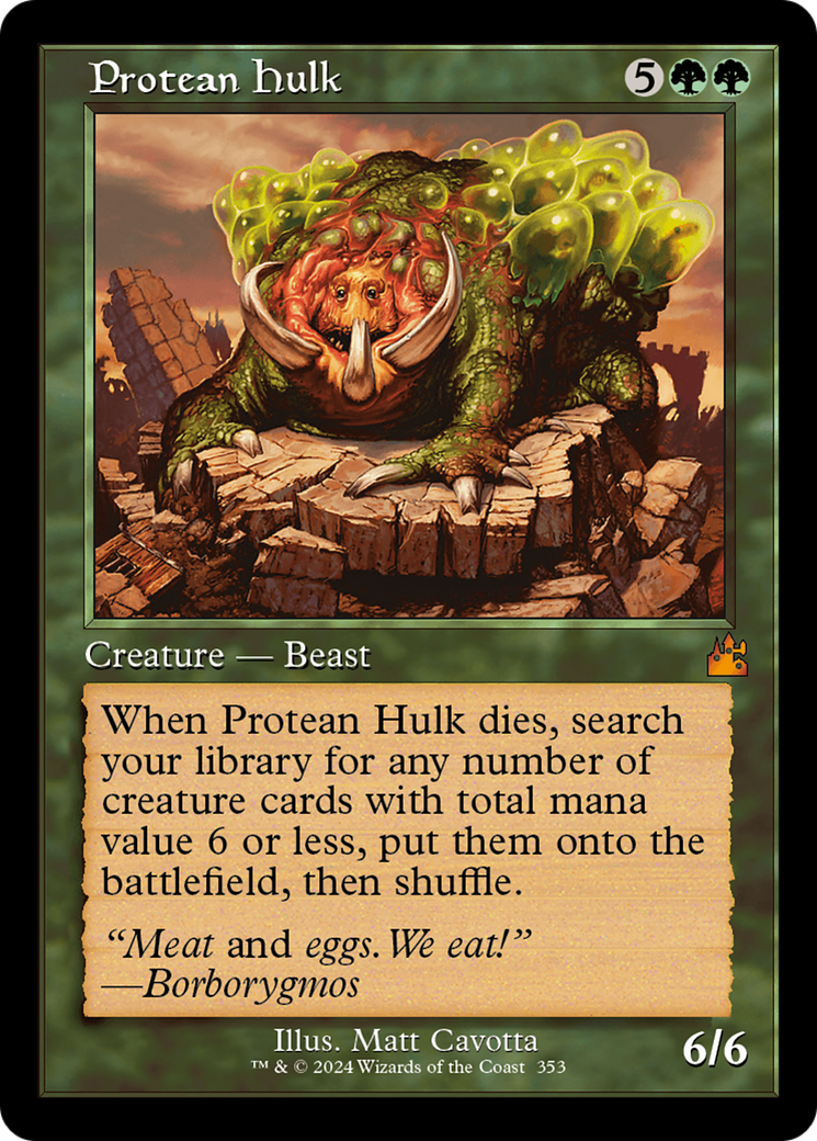 Protean Hulk | Ravnica Remastered #353