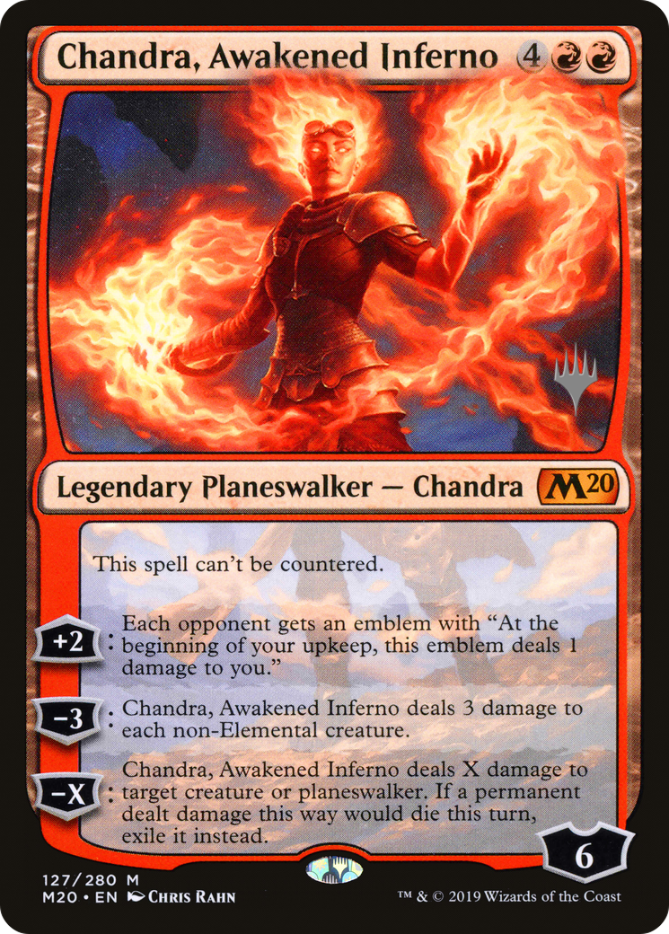 Chandra, Awakened Inferno | Core Set 2020 Promos #127p [foil]