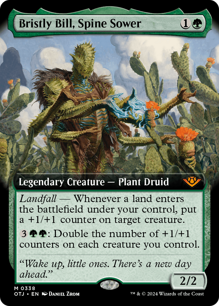 Bristly Bill, Spine Sower | Outlaws of Thunder Junction #338 [foil]