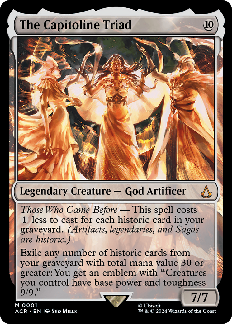 The Capitoline Triad | Assassin's Creed #1 [foil]