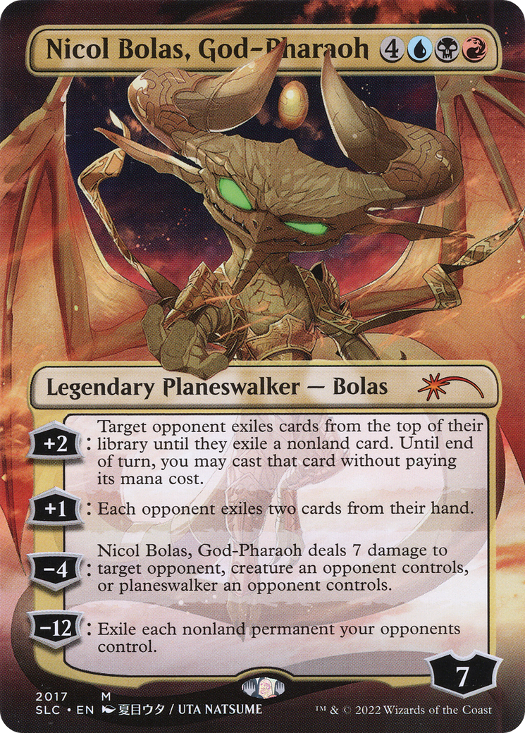 Nicol Bolas, God-Pharaoh | Secret Lair 30th Anniversary Countdown Kit #2017 [foil]