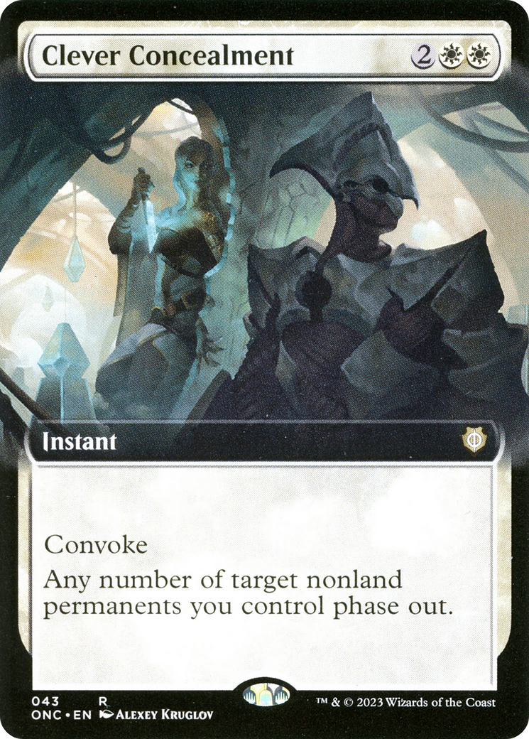 Clever Concealment | Phyrexia: All Will Be One Commander #43