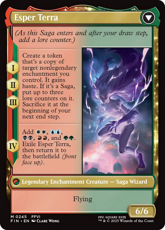 Terra, Magical Adept // Esper Terra | Final Fantasy #245 [foil]