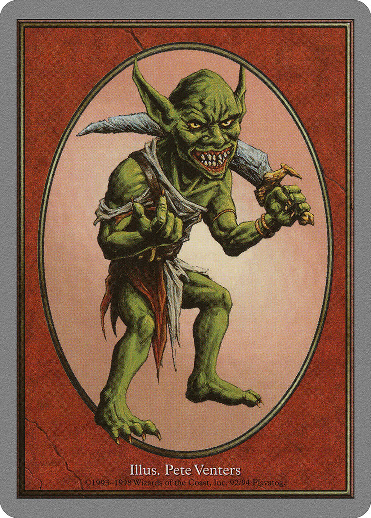 Goblin | Unglued Tokens #92