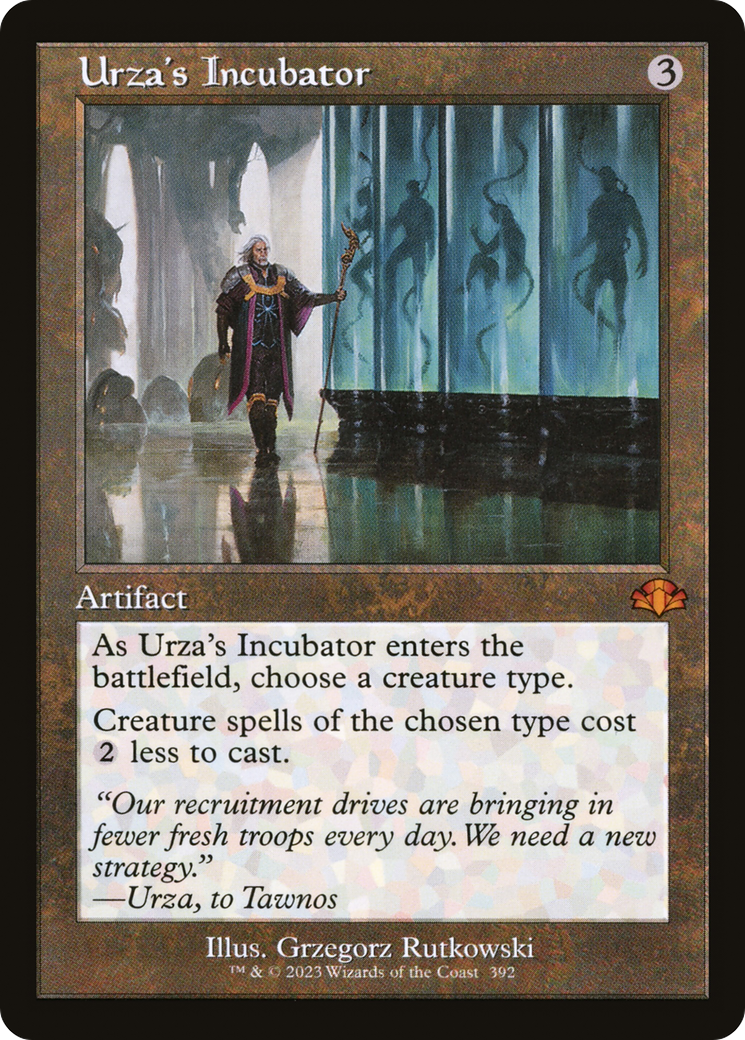 Urza's Incubator | Dominaria Remastered #392 [foil]