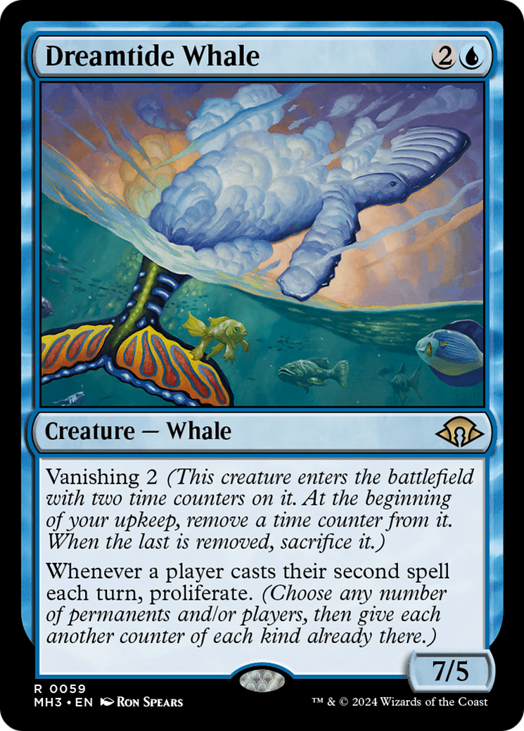 Dreamtide Whale | Modern Horizons 3 #59 [foil]