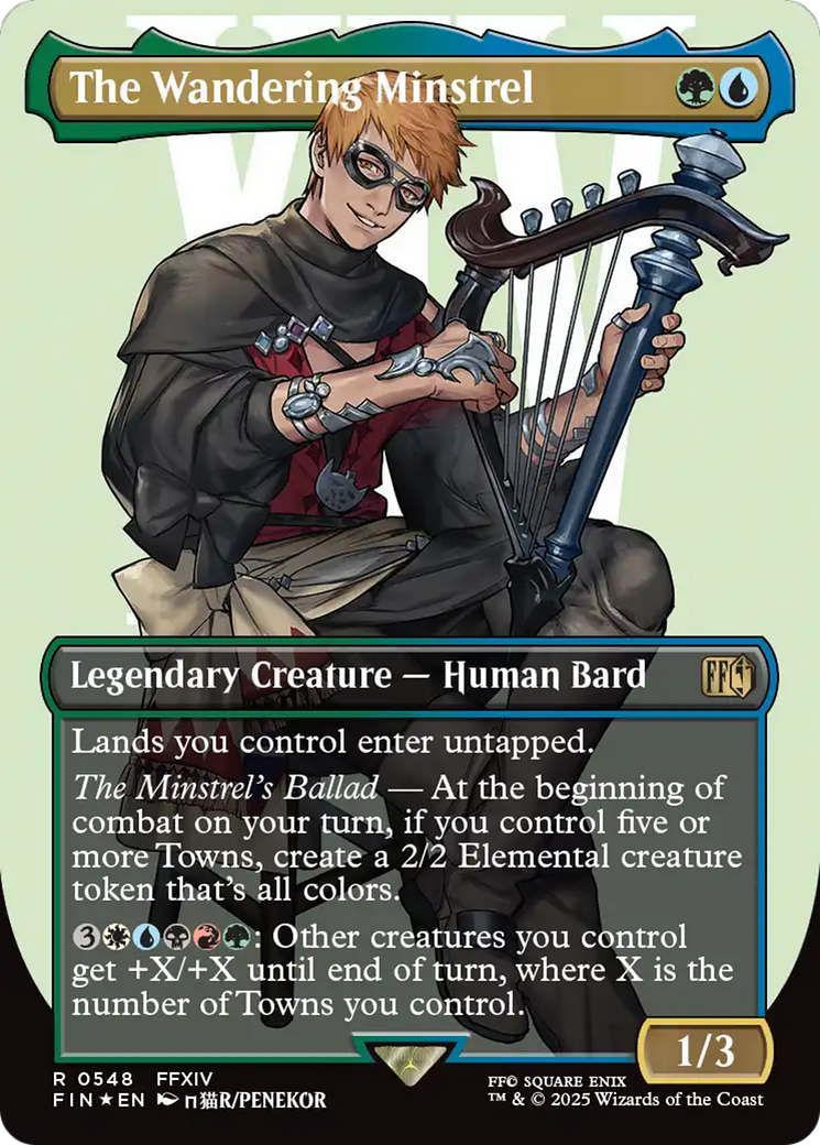The Wandering Minstrel | Final Fantasy #548 [foil]