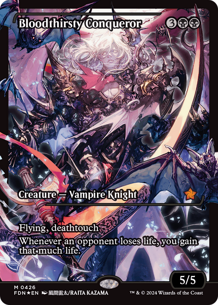 Bloodthirsty Conqueror | Foundations #426 [foil]