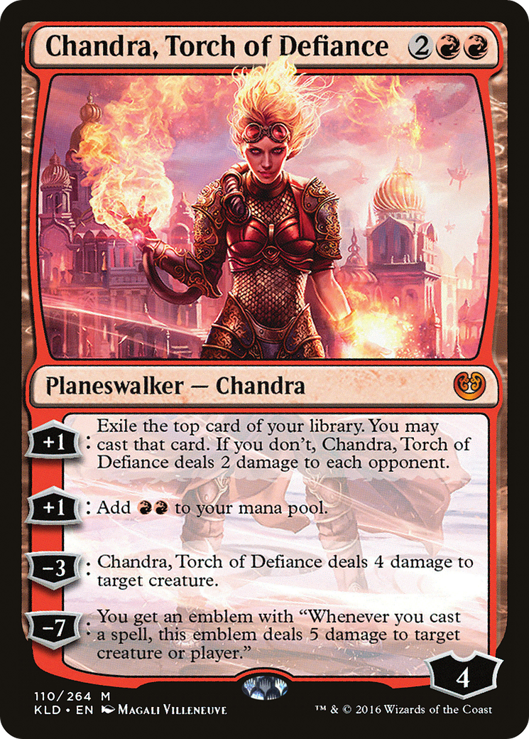 Chandra, Torch of Defiance | Kaladesh #110 [foil]
