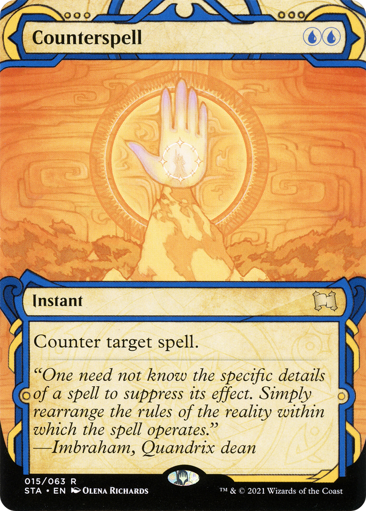 Counterspell | Strixhaven Mystical Archive #15 [etched]