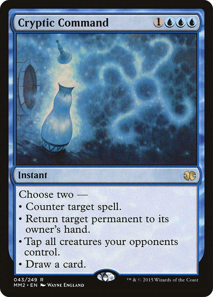 Cryptic Command | Modern Masters 2015 #43 [foil]