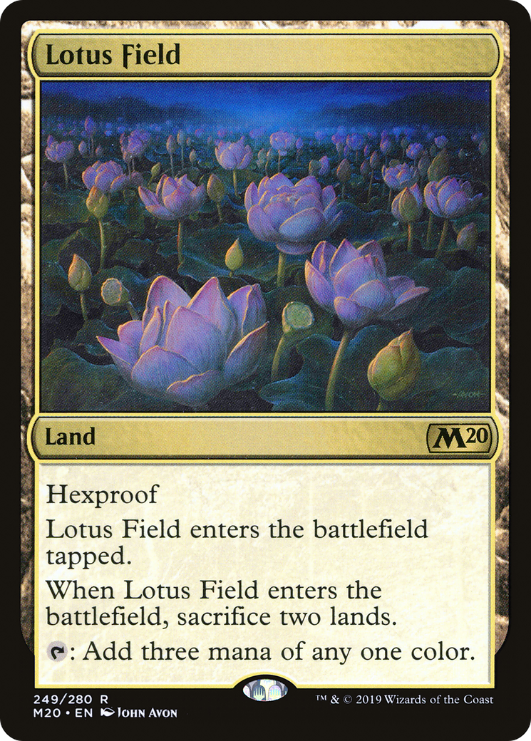 Lotus Field | Core Set 2020 #249