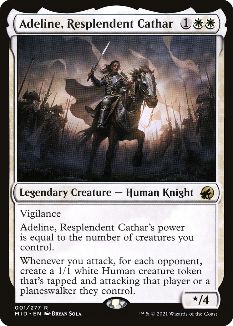 Adeline, Resplendent Cathar | Innistrad: Midnight Hunt #1