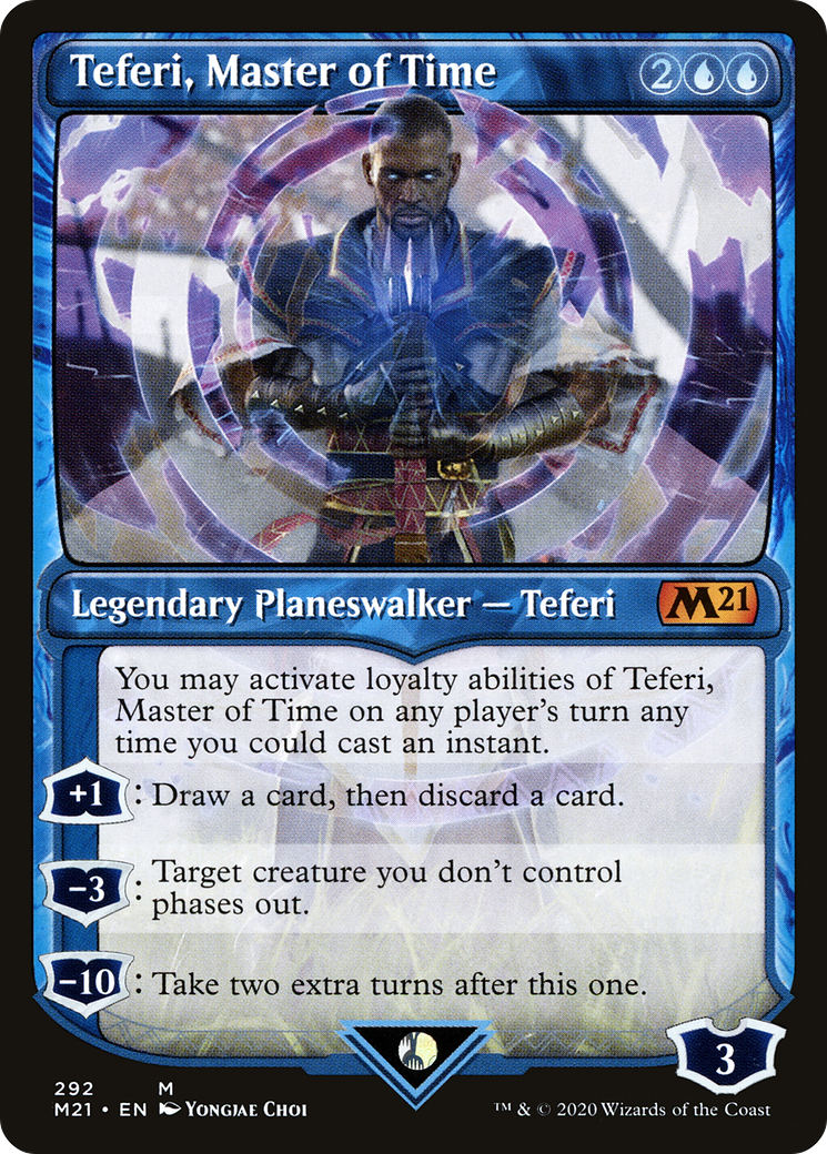 Teferi, Master of Time | Core Set 2021 #292 [foil]