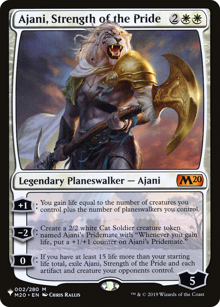 Ajani, Strength of the Pride | The List #M20-2