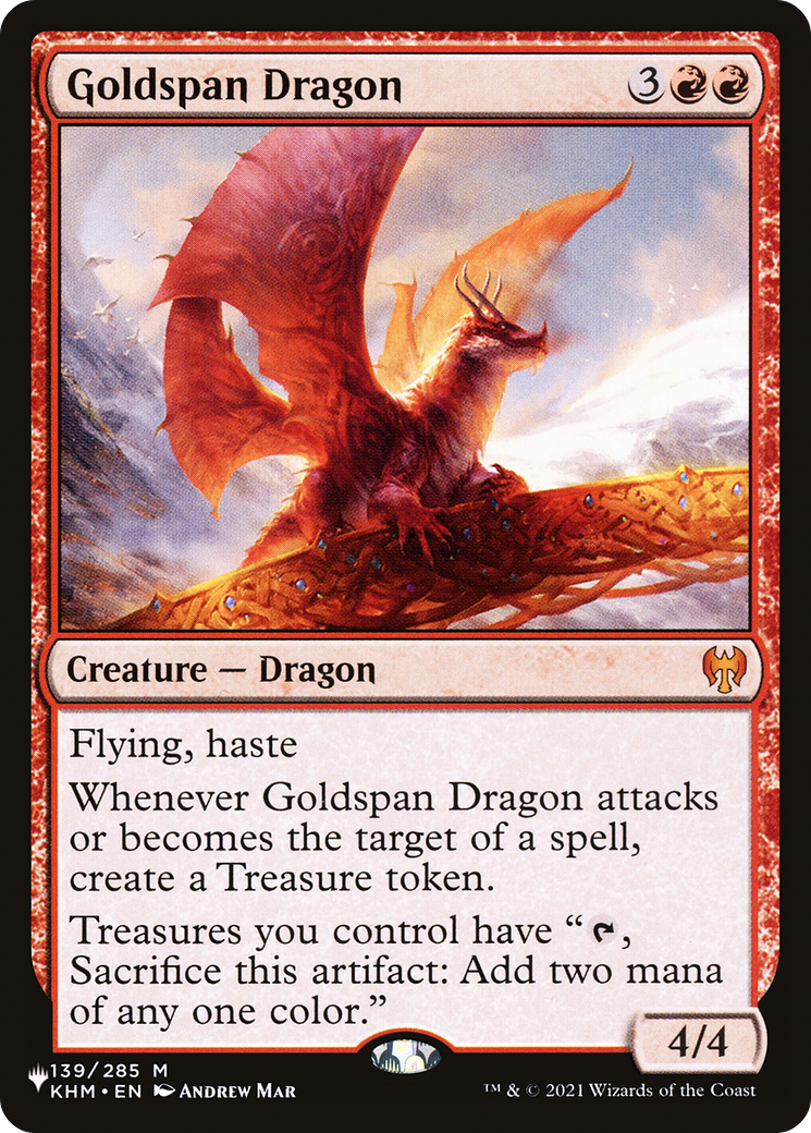 Goldspan Dragon | The List #777