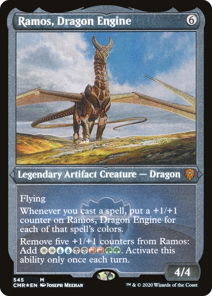 Ramos, Dragon Engine | Commander Legends #545 [etched]