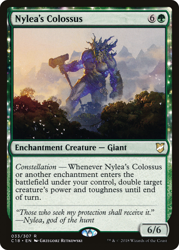 Nylea's Colossus | Commander 2018 #33