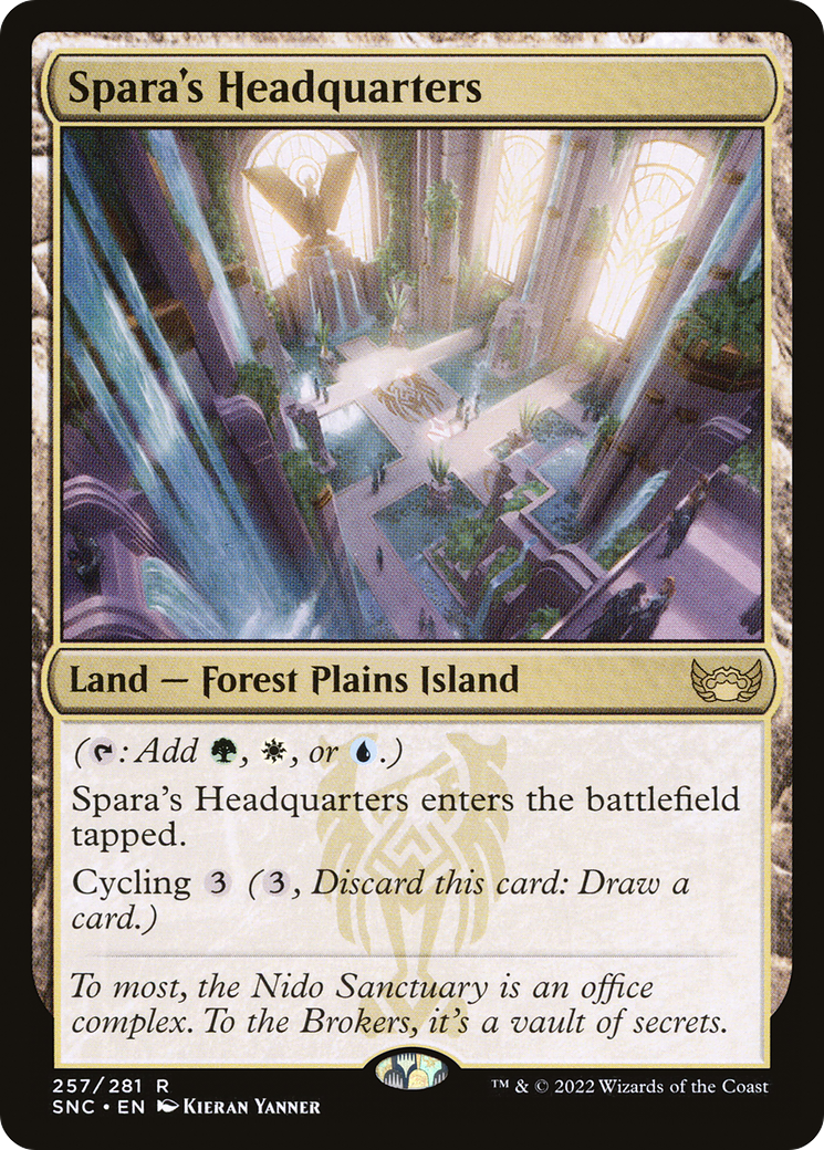 Spara's Headquarters | Streets of New Capenna #257 [foil]