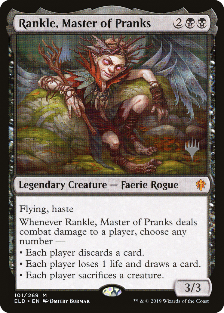 Rankle, Master of Pranks | Throne of Eldraine Promos #101p