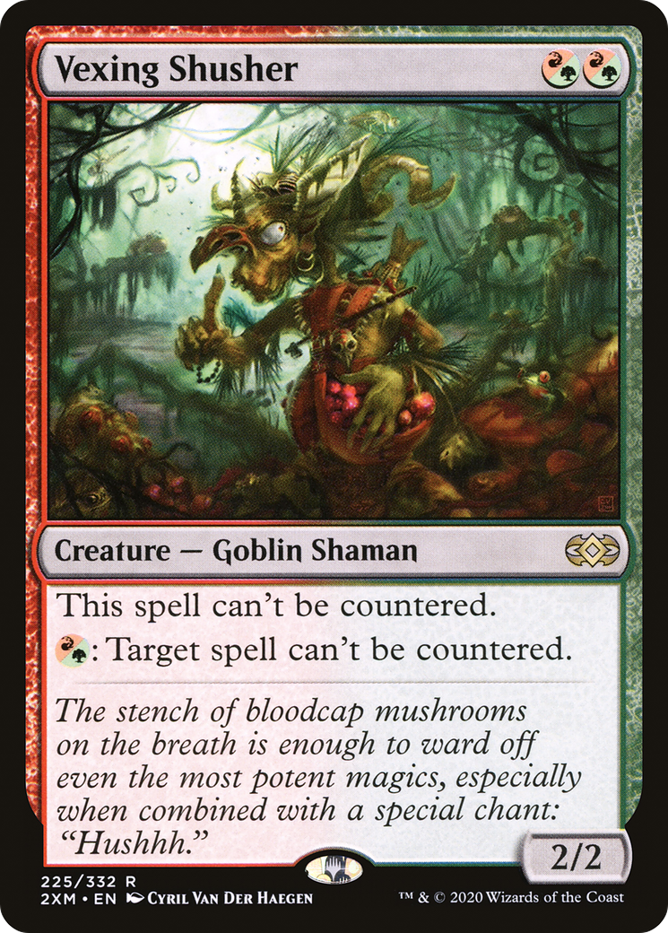 Vexing Shusher | Double Masters #225 [foil]