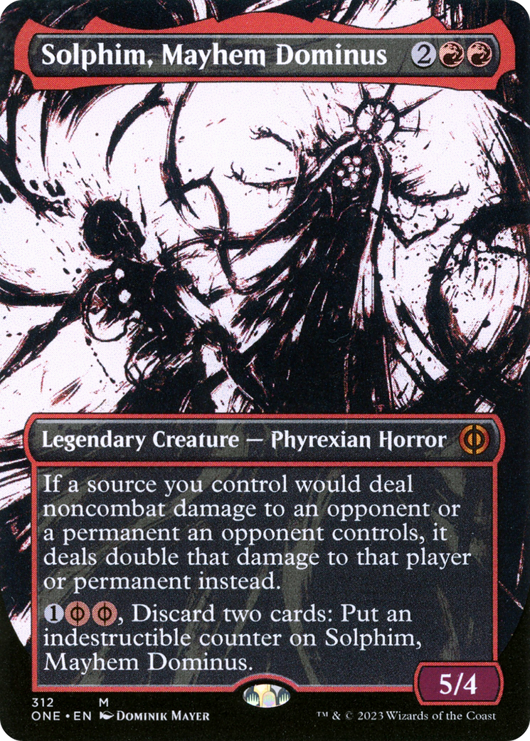 Solphim, Mayhem Dominus | Phyrexia: All Will Be One #312