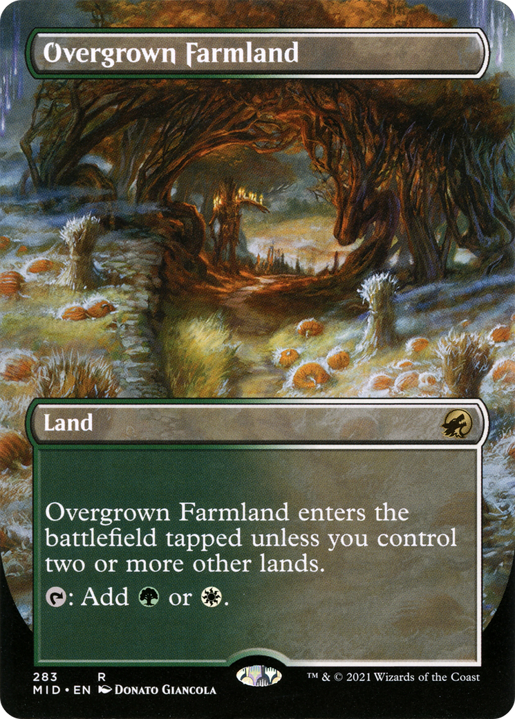 Overgrown Farmland | Innistrad: Midnight Hunt #283 [foil]