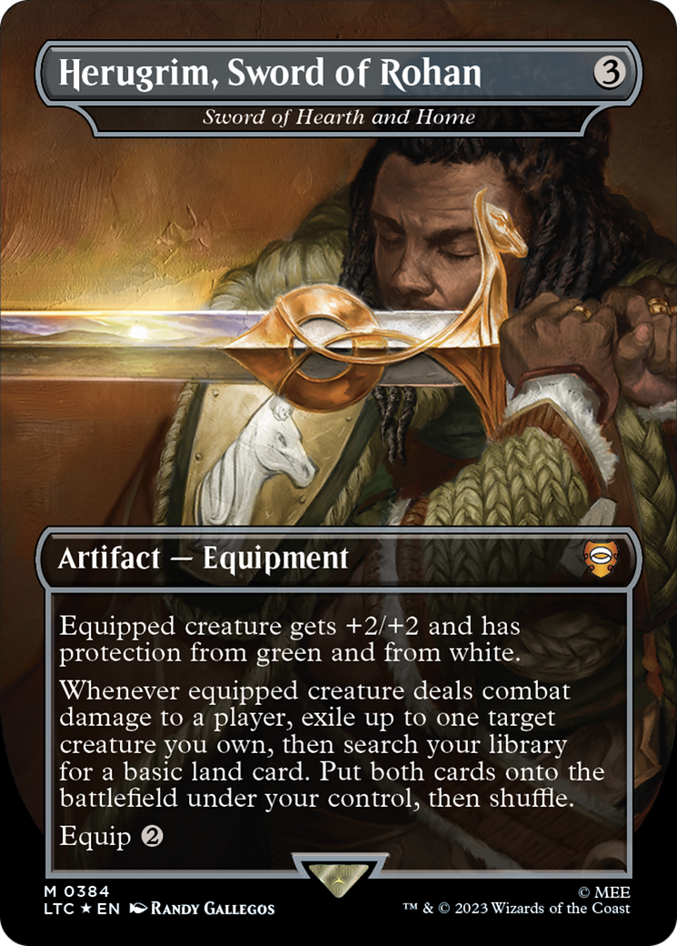 Sword of Hearth and Home | Tales of Middle-earth Commander #384 [foil]