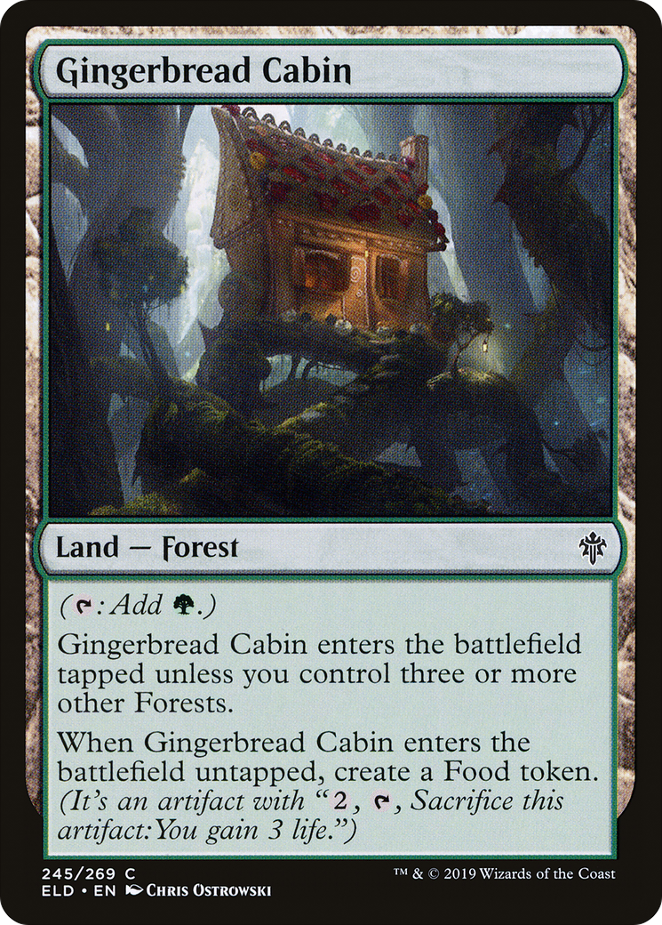 Gingerbread Cabin | Throne of Eldraine #245 [foil]