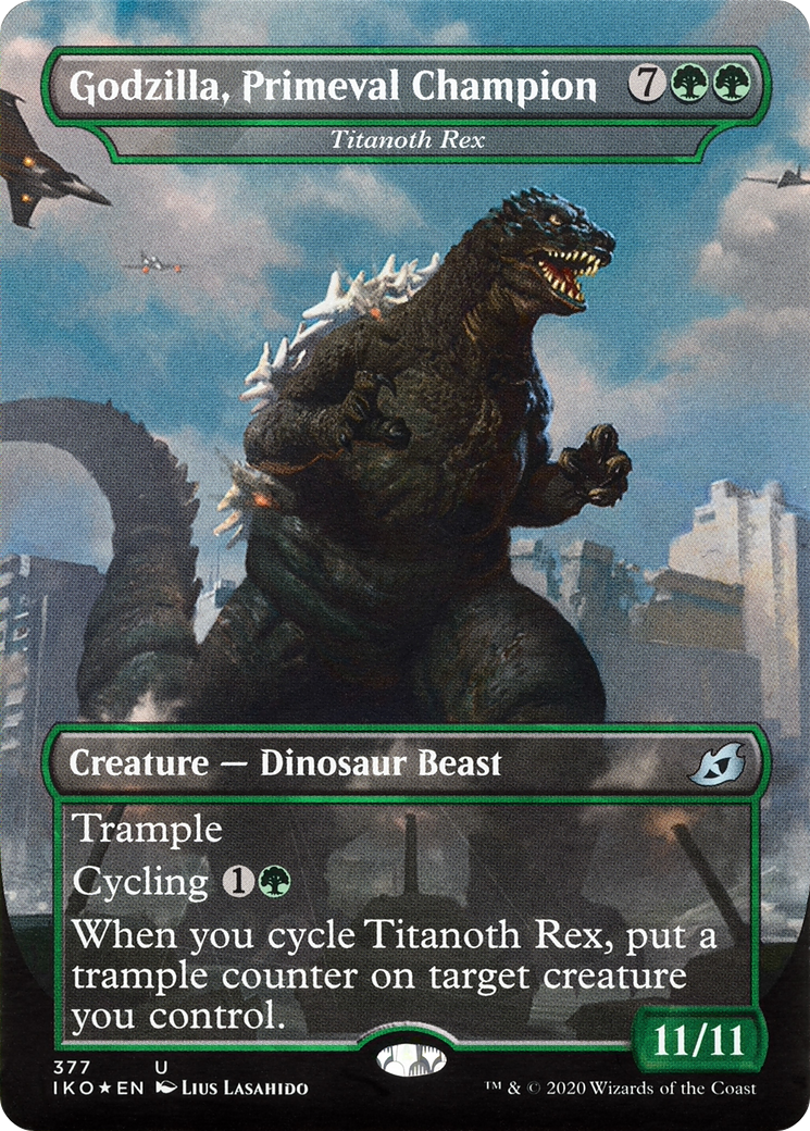 Titanoth Rex | Ikoria: Lair of Behemoths #377 [foil]