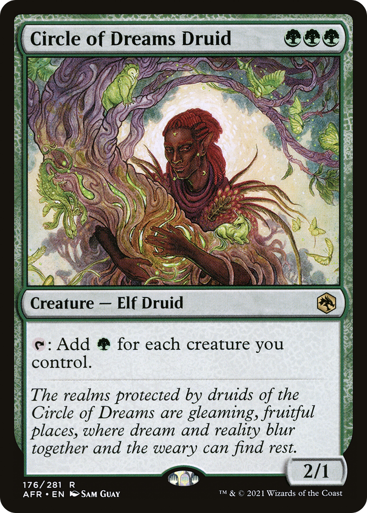 Circle of Dreams Druid | Adventures in the Forgotten Realms #176 [foil]
