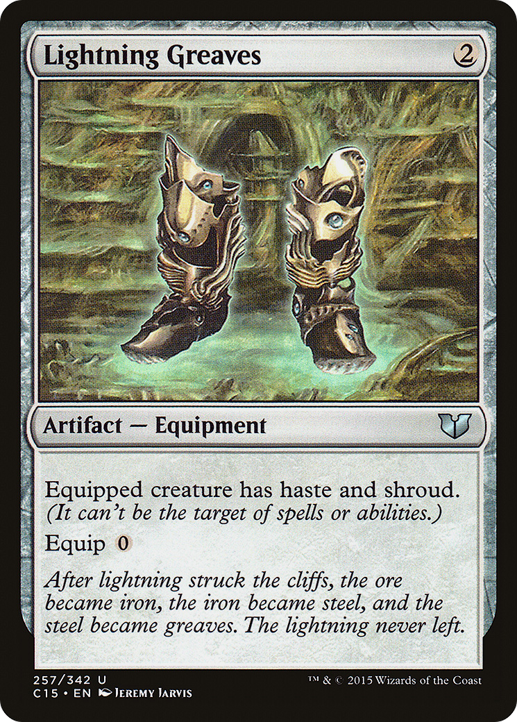 Lightning Greaves | Commander 2015 #257