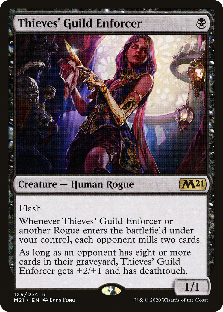 Thieves' Guild Enforcer | Core Set 2021 #125 [foil]