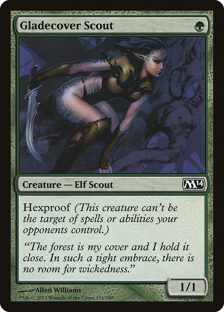 Gladecover Scout | Magic 2014 #176 [foil]